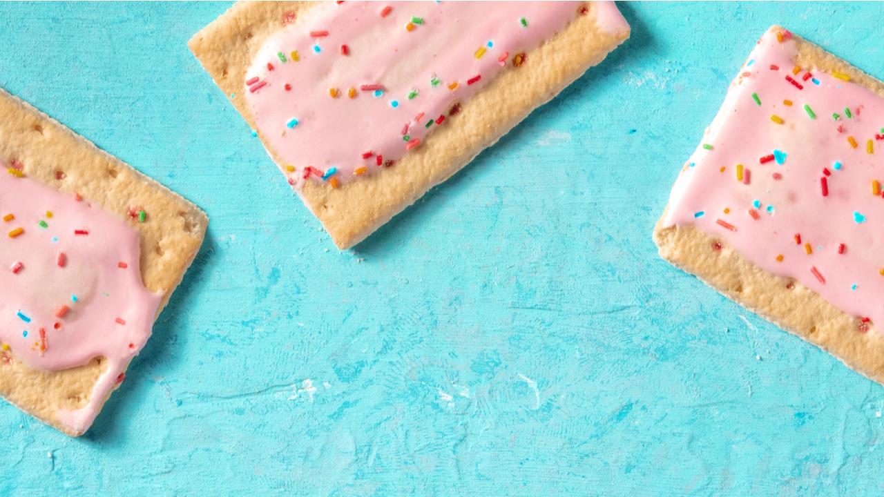 Pop Tarts on a blue background | Jerry Seinfeld marketing